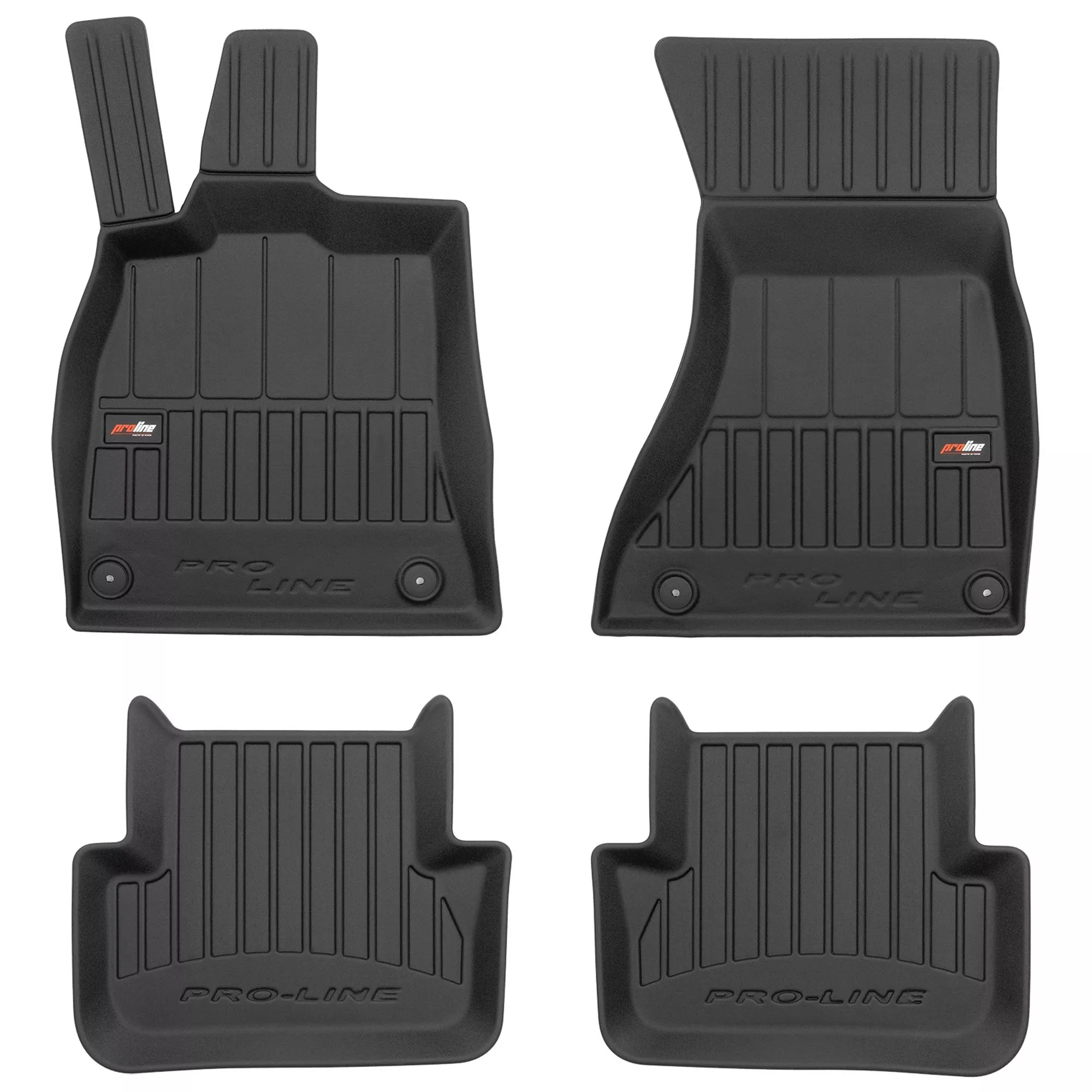 Gulvmatter 3D Audi A4 B8 / A4 Allroad B8 2007 - 2015