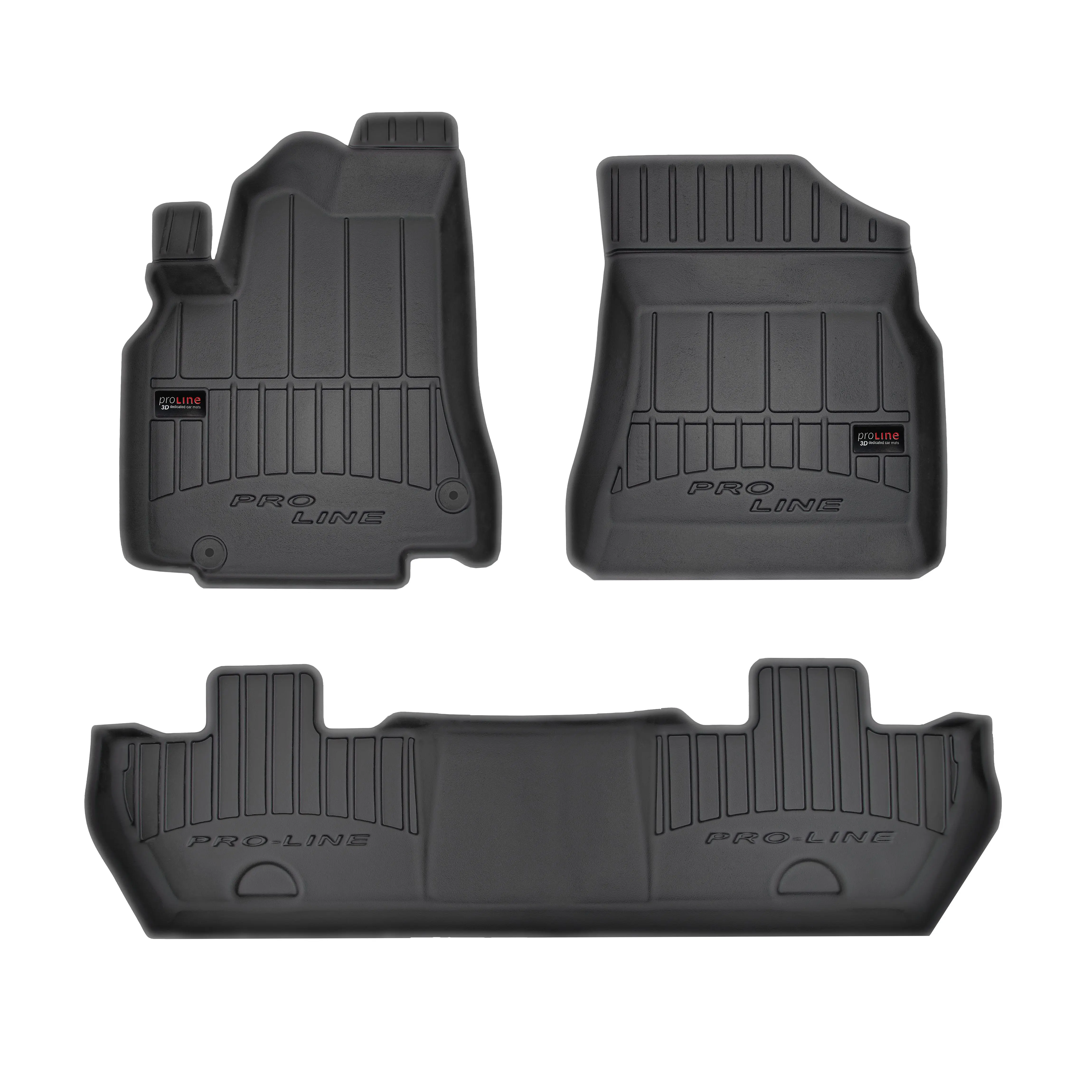 Gulvmatter 3D Citroën Berlingo III Multispace 2008 - 2018 / Peugeot Partner II Tepee 2008 - 2018