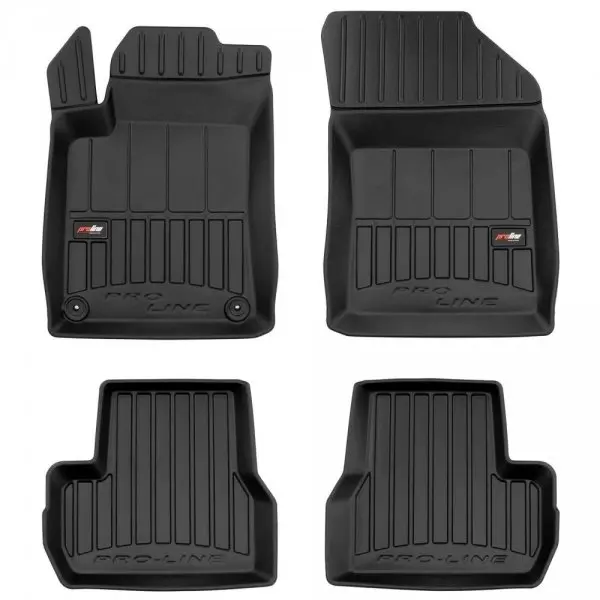 Gulvmatter 3D Citroen C3 II 2009 - 2016