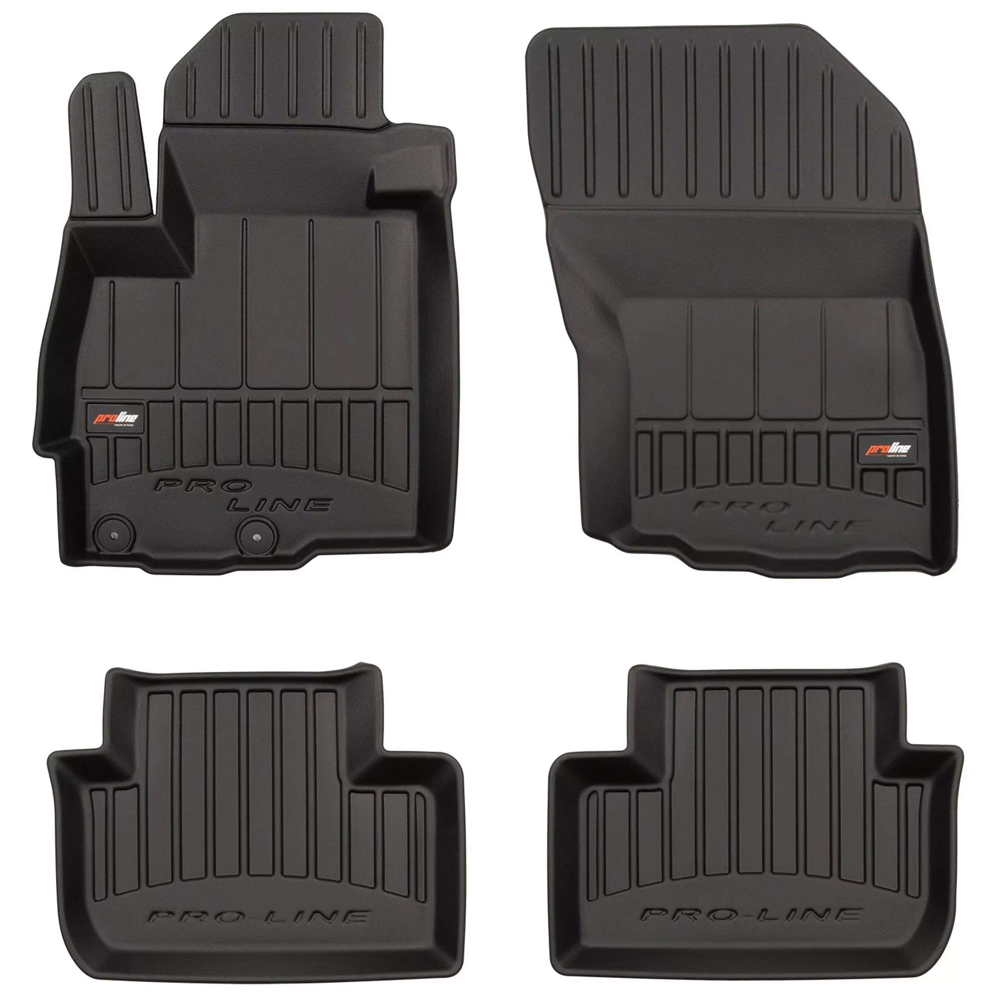 Gulvmatter 3D Citroen C4 Aircross 2012-2017 / Mitsubishi ASX I 2010 - 2023