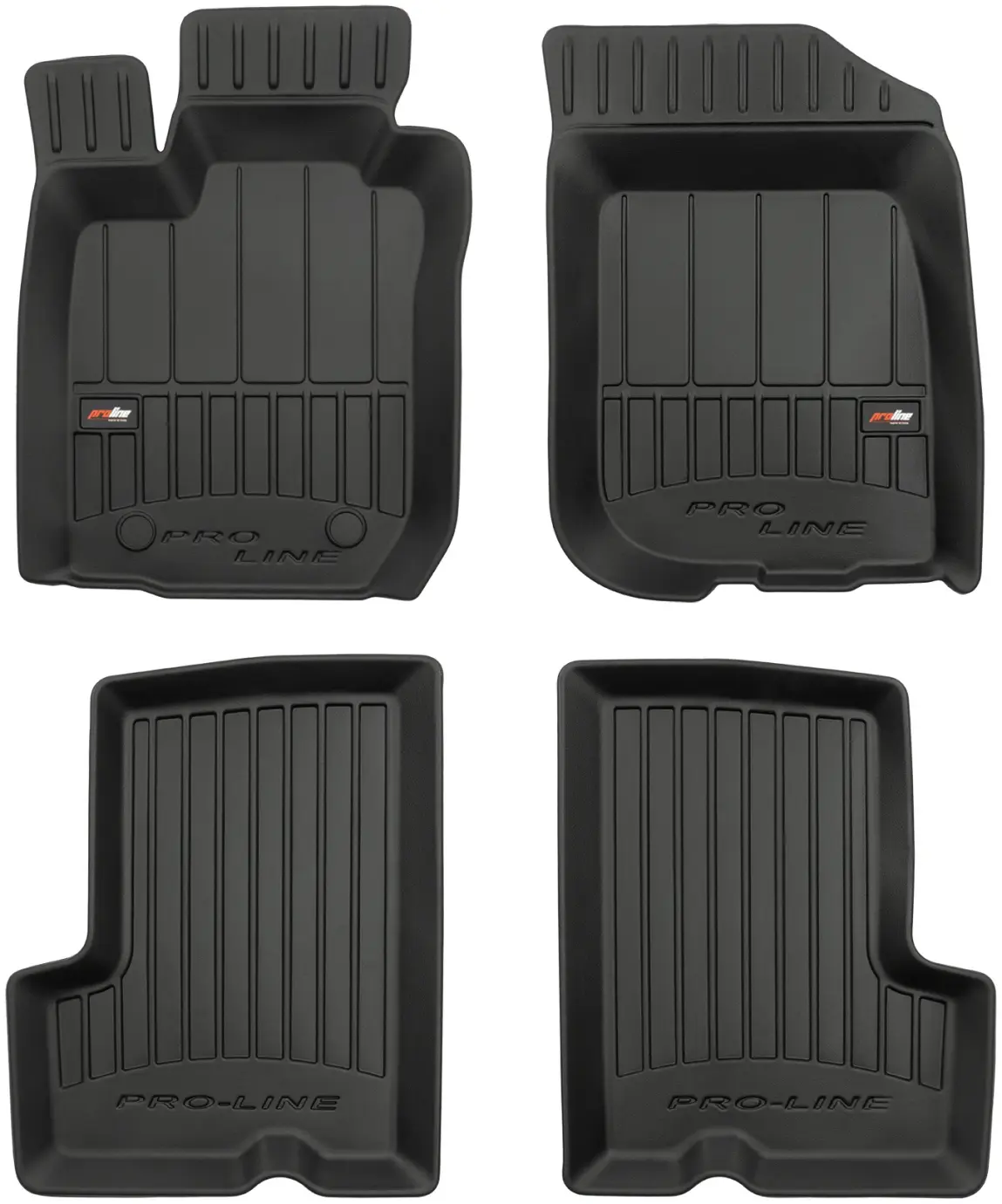 Gulvmatter 3D Dacia Duster I 2010 - 2017