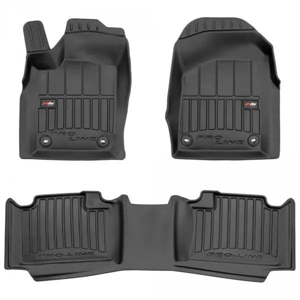 Gulvmatter 3D DODGE Durango III 2010 -> 1+2 seterad