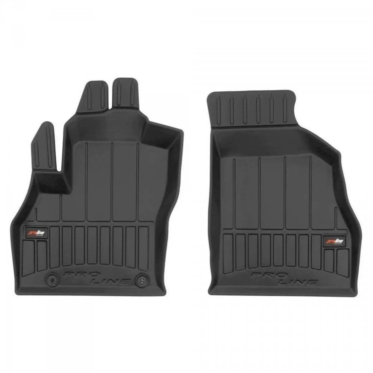 Gulvmatter 3D Fiat Fiorino III Business Pro Cargo 2016 -> | 1. seterad - 2 seter