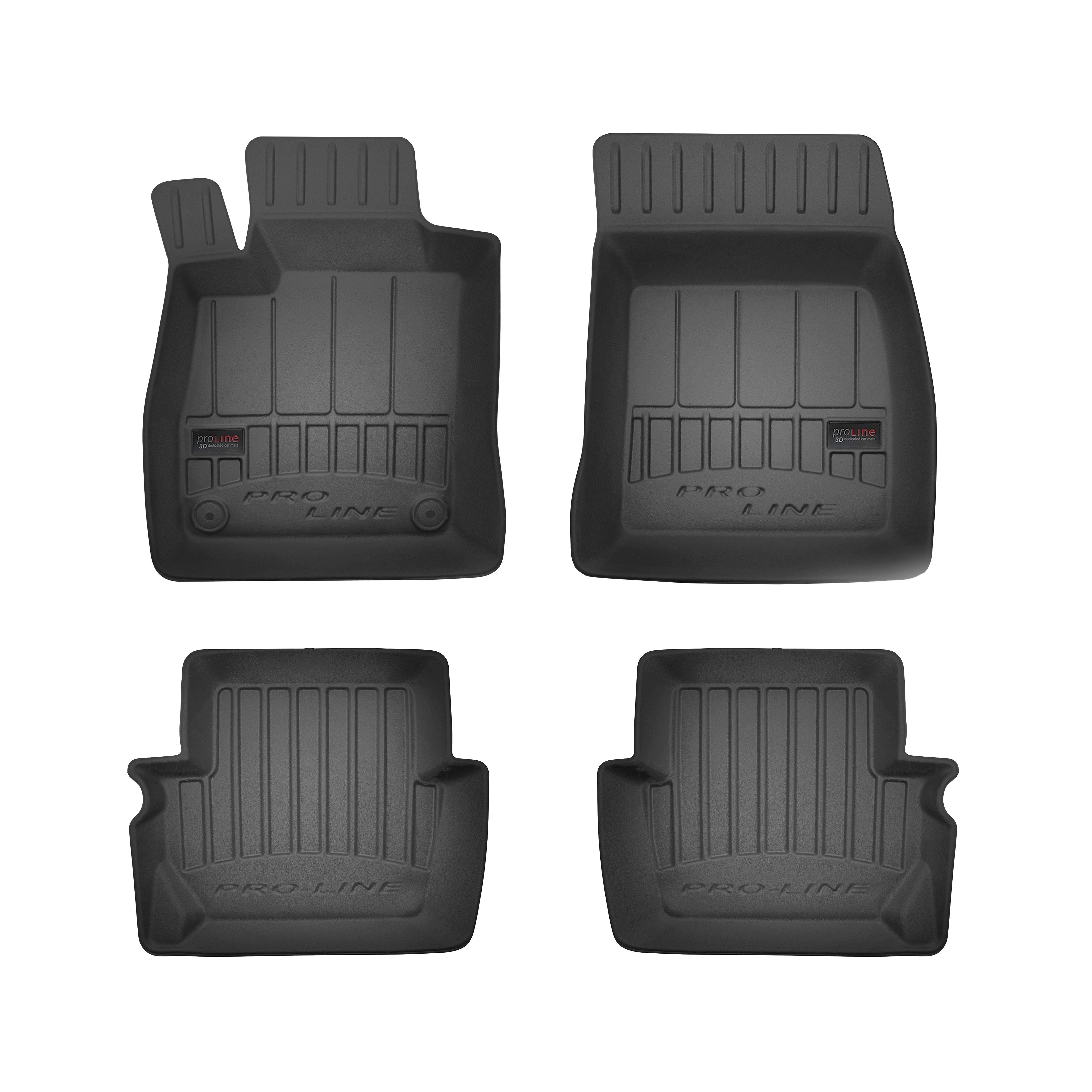 Gulvmatter 3D Ford Fiesta Mk7 2016 - 2023