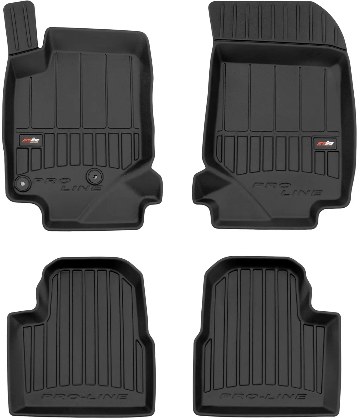 Gulvmatter 3D Peugeot 2008 II 2019 - 2023