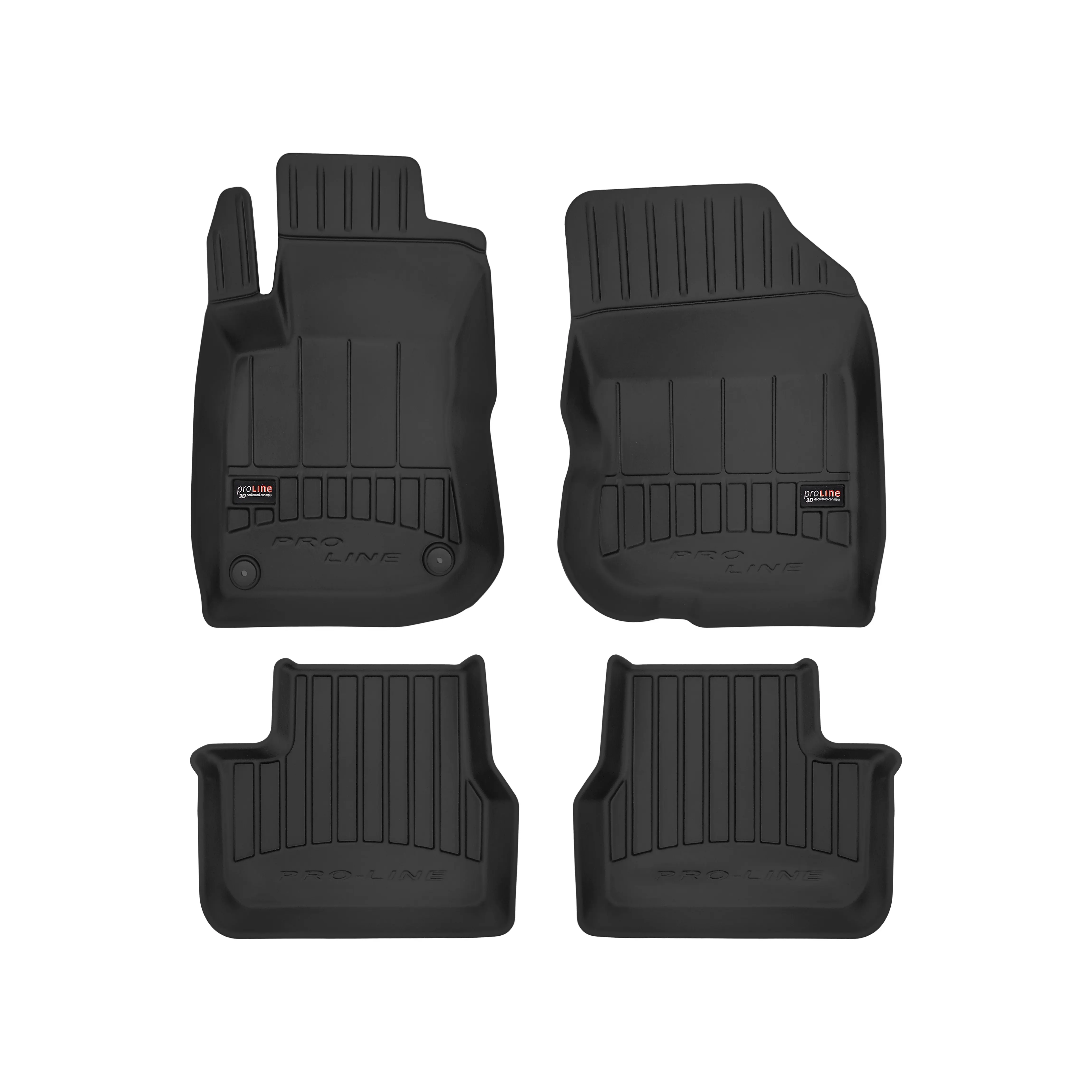 Gulvmatter 3D Peugeot 208 I 2012 - 2019