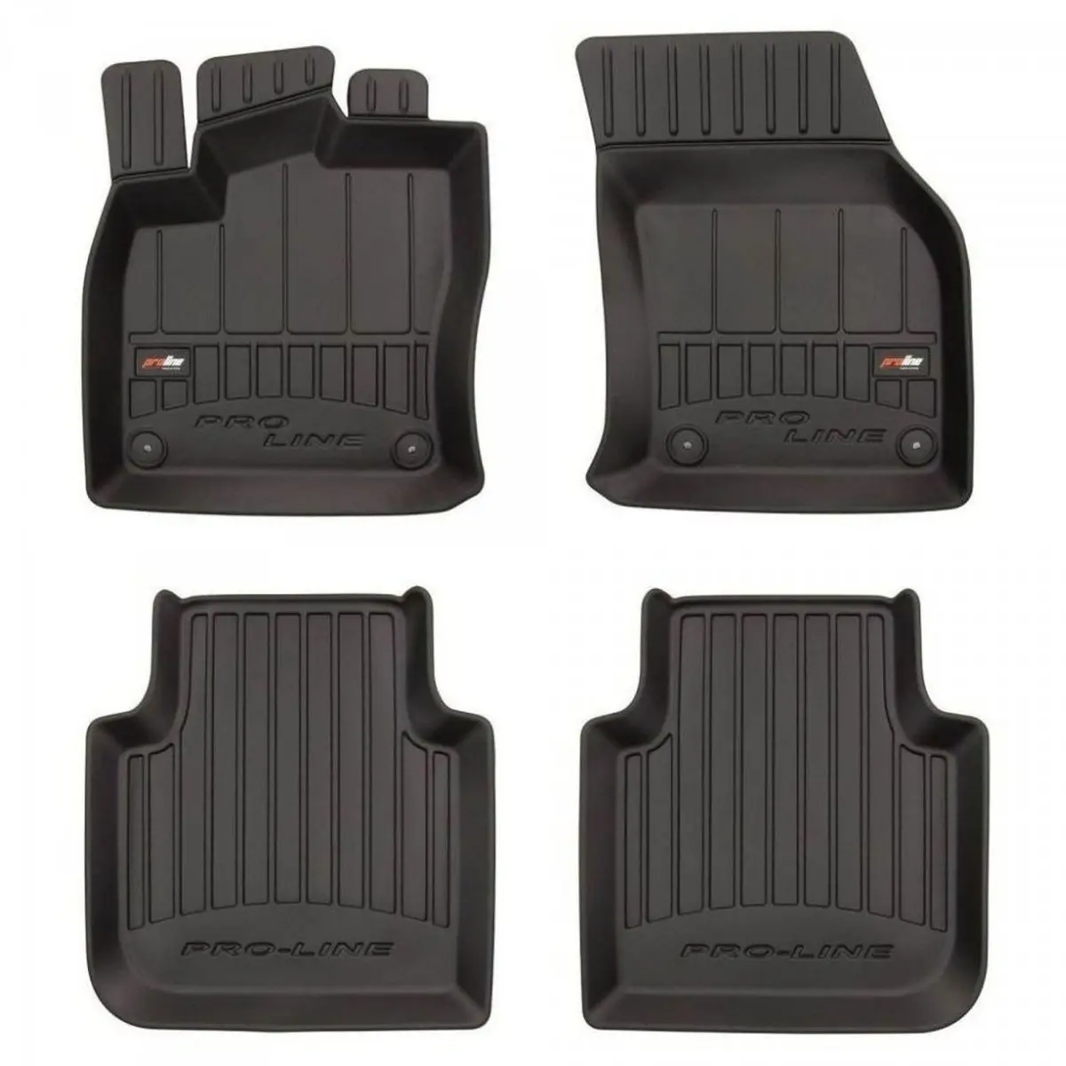 Gulvmatter 3D Seat Tarraco 2018 - 2024 / Škoda Kodiaq I 2016 - 2024 / VW Tiguan Allspace 2017 - 2024