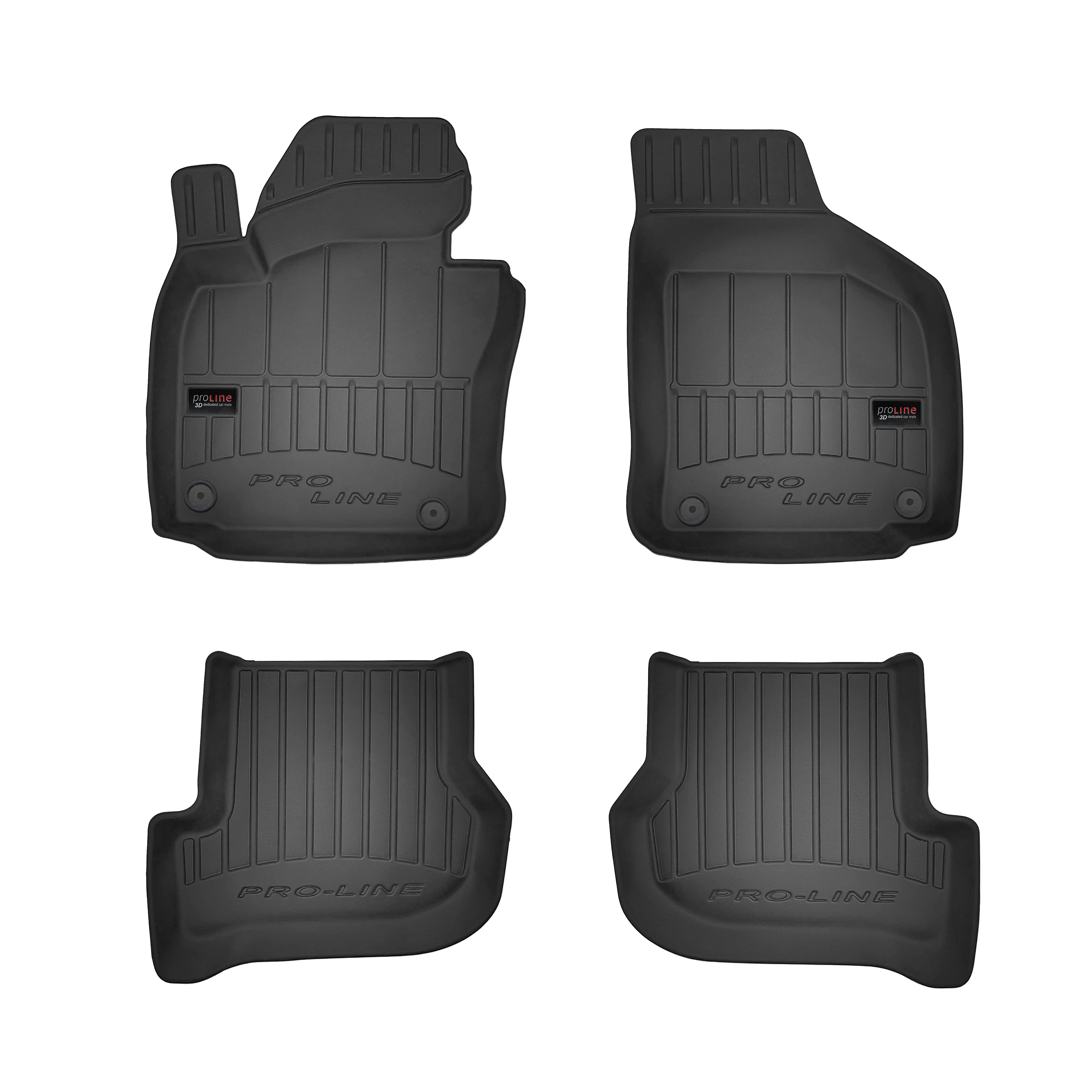 Gulvmatter 3D Skoda Octavia II 2004 - 2013 / Octavia II RS	2005 - 2013 / Octavia II Scout	2007 - 2013 / VW Golf VI 2008 - 2016