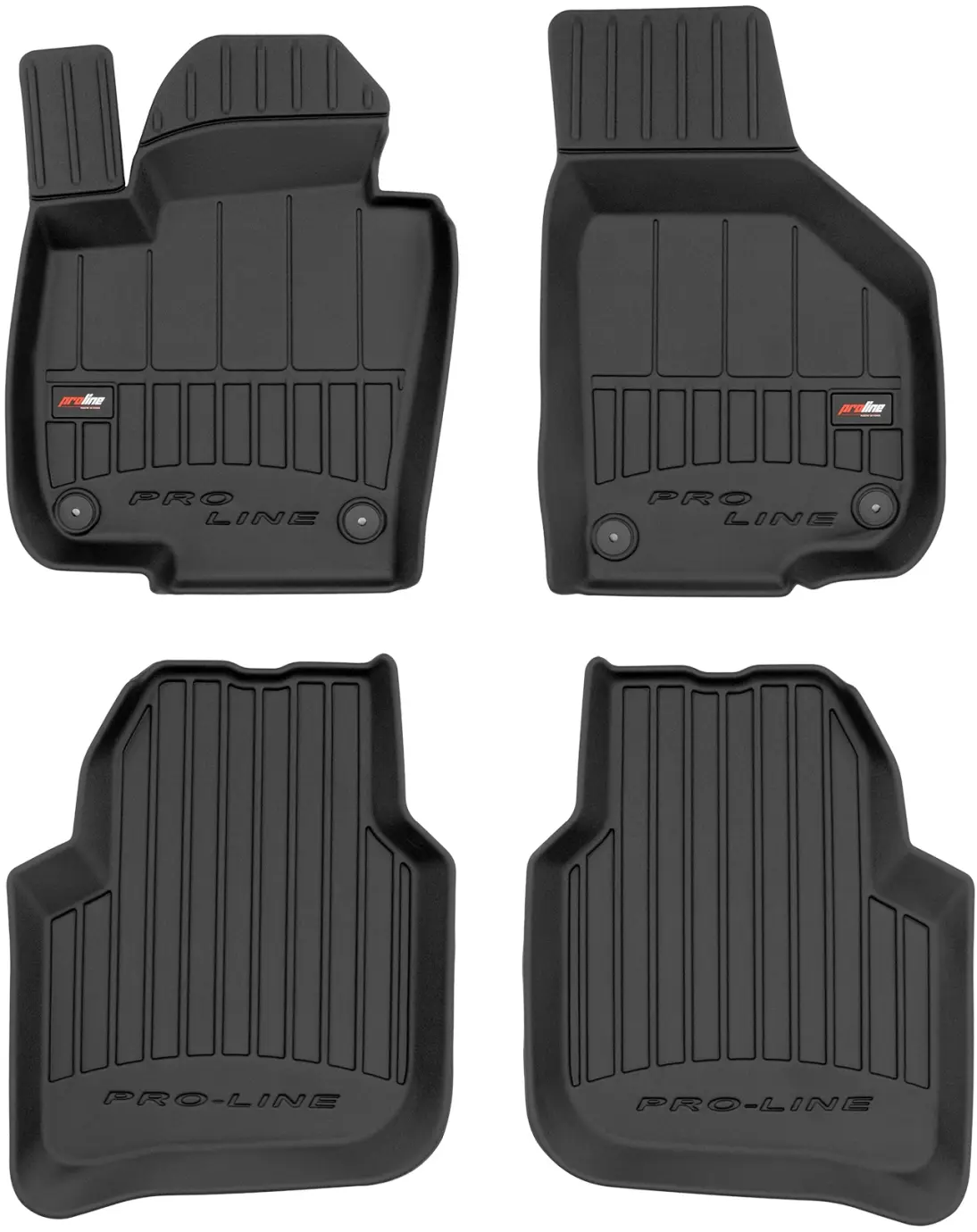 Gulvmatter 3D Skoda Superb II 2008 - 2015