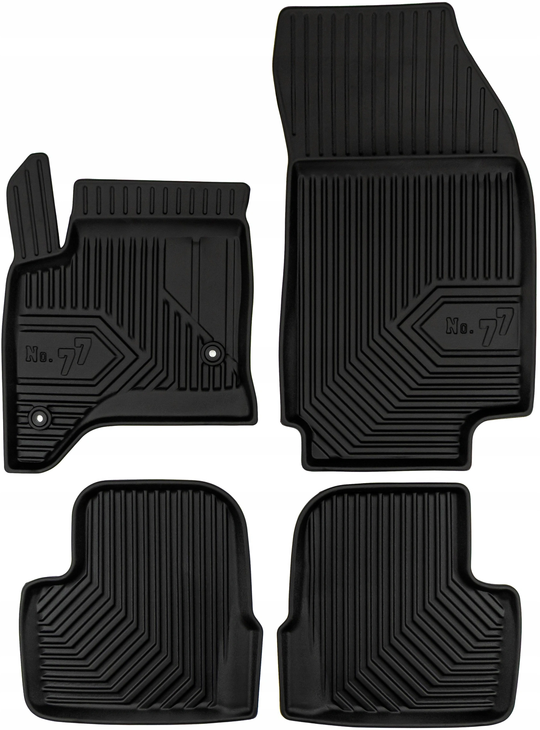 Gulvmatter Alfa Romeo Junior Ibrida 2024 -> / Jeep Avenger 2023 -> │ Alværsmatter No.77 Floor Liners - sett 4 stk.