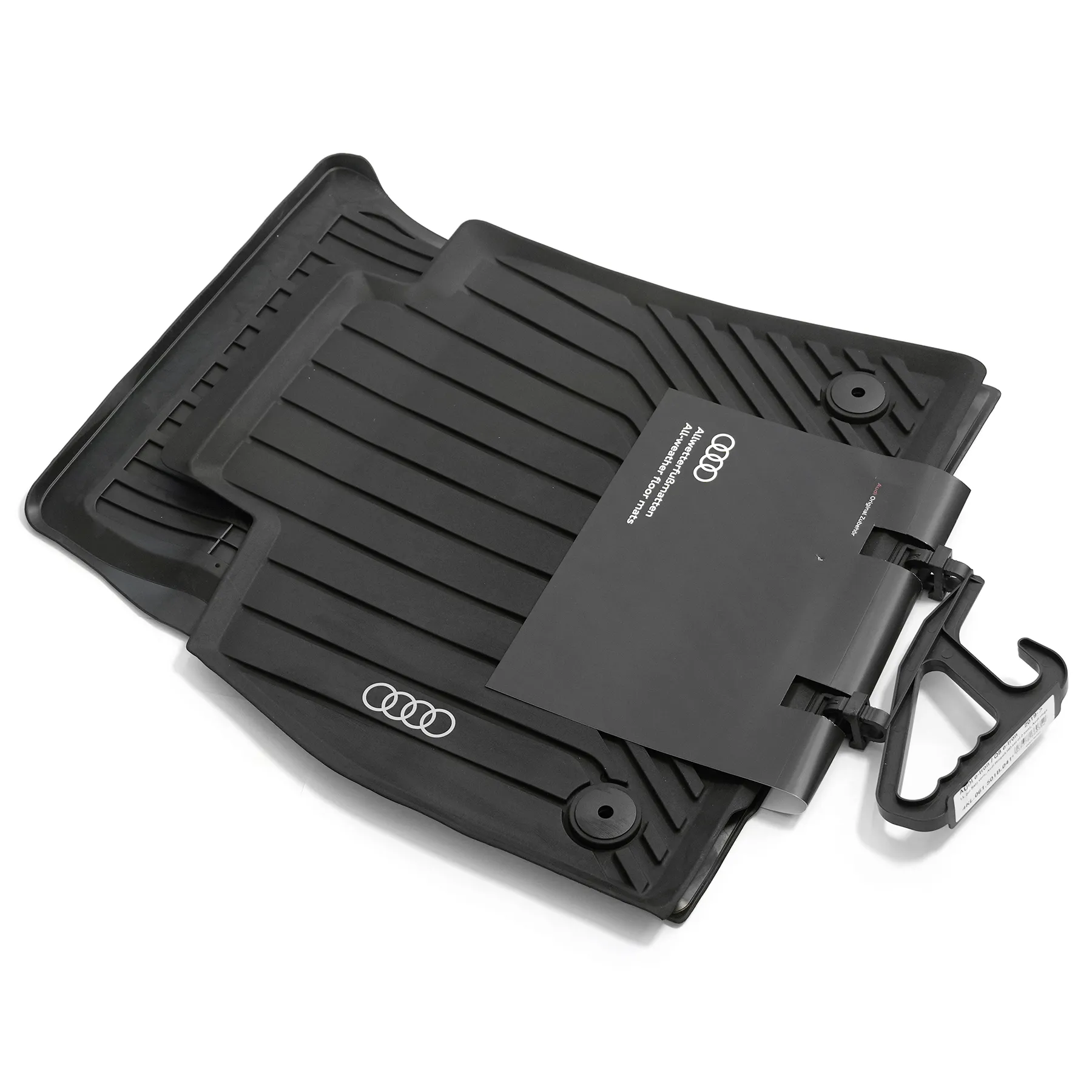 Gulvmatter Aud e-tron / Q8 e-tron 2019 -> │ foran Allværsmatter Genuine® All Weather Floor Mats - sett 2 stk. Image 3