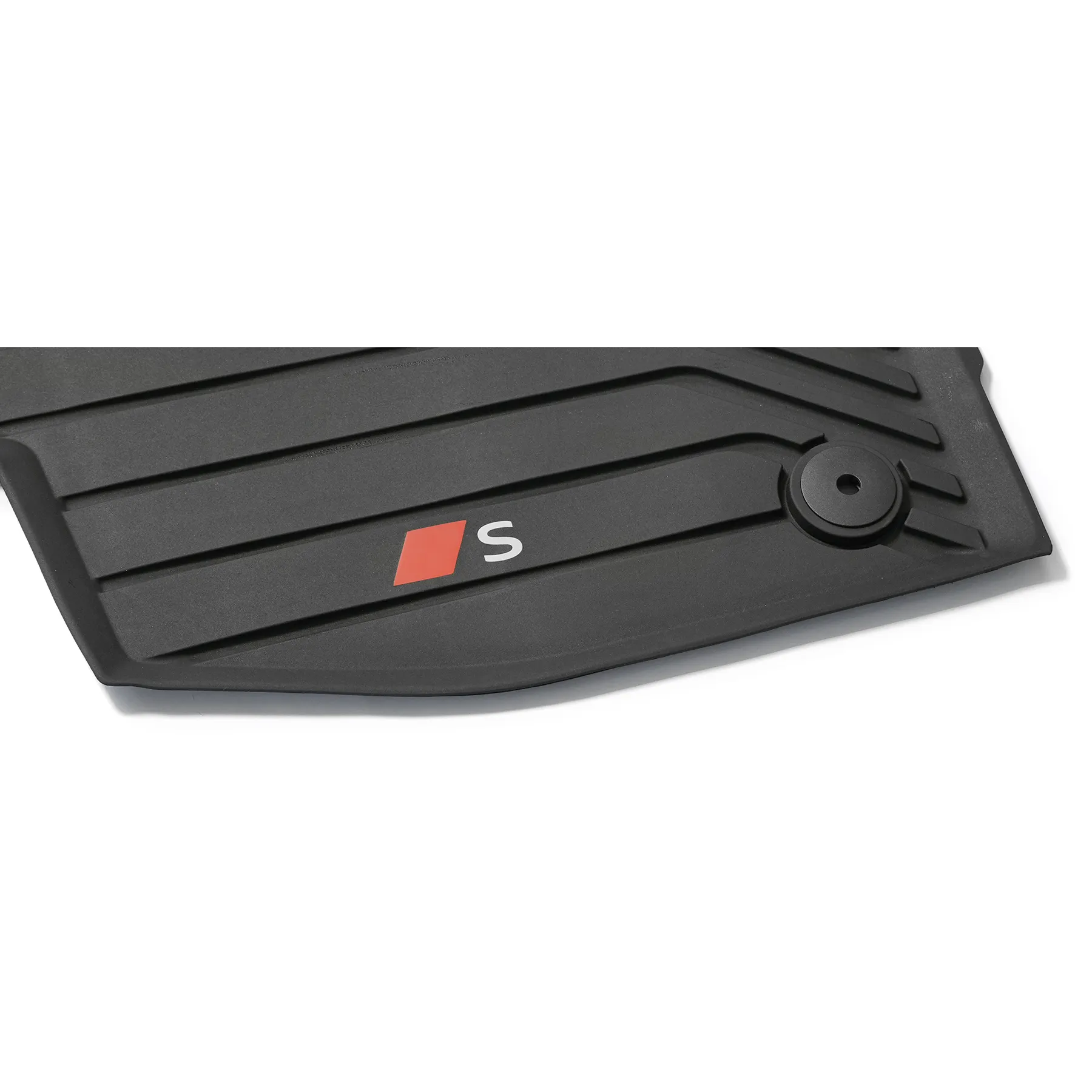 Gulvmatter Aud e-tron / Q8 e-tron 2019 -> │ foran Allværsmatter Genuine®  S-Line All Weather Floor Mats - sett 2 stk. – bilde 2