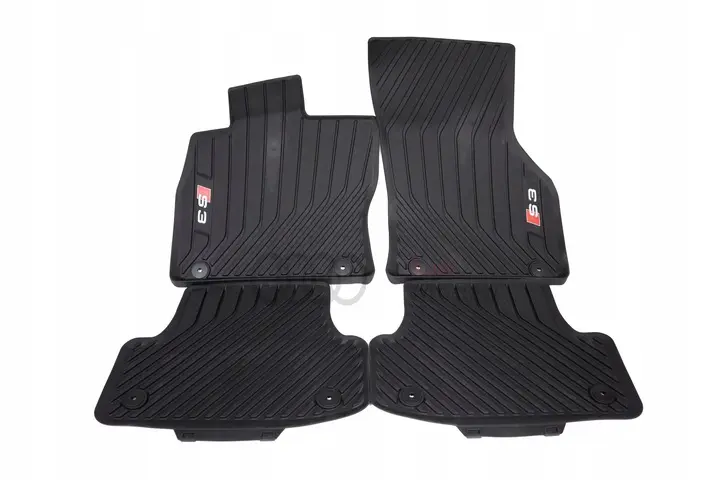 Gulvmatter Audi A3 / S3 8V 2013  - 2020 │ Genuine® S-Line Allværsmatter - sett 4 stk.