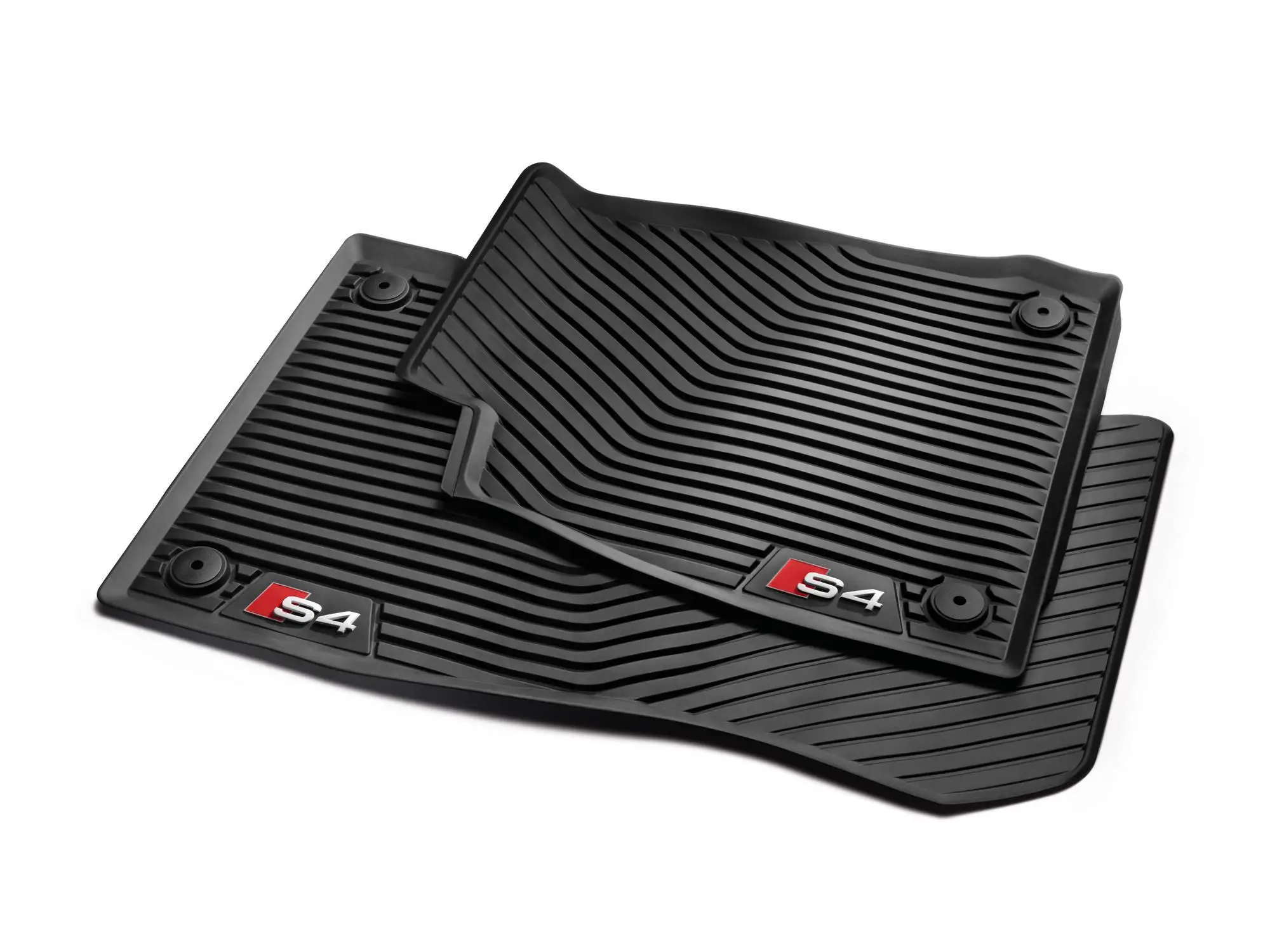 Gulvmatter Audi A4 S4 B9 2016 - 2024 │ Genuine® Allværsmatter Sport Edition – bilde 3