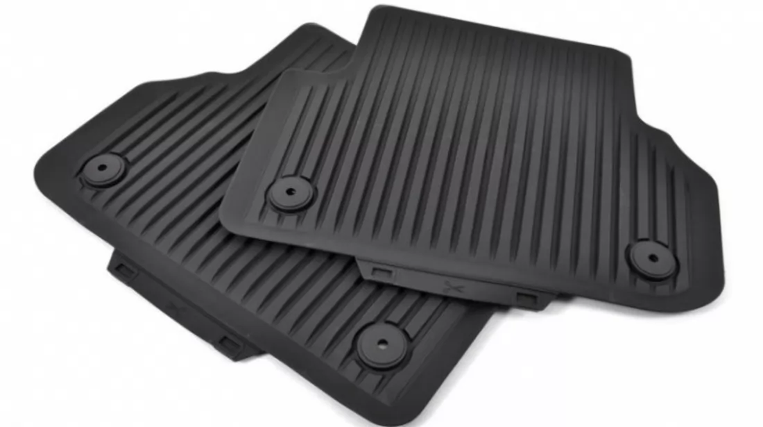 Gulvmatter Audi A4 S4 B9 2016 - 2024 │ Genuine® Allværsmatter Sport Edition – bilde 8