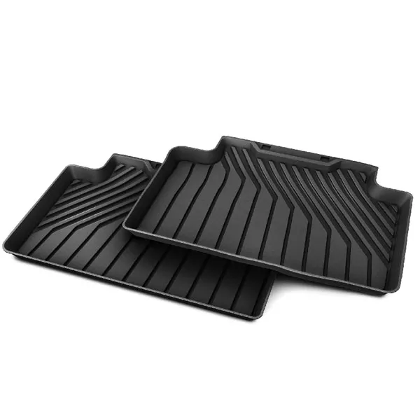 Gulvmatter Audi Q6 e-tron 2023 -> │ bak Genuine® All Weather Floor Mats - sett 2 stk. – bilde 2