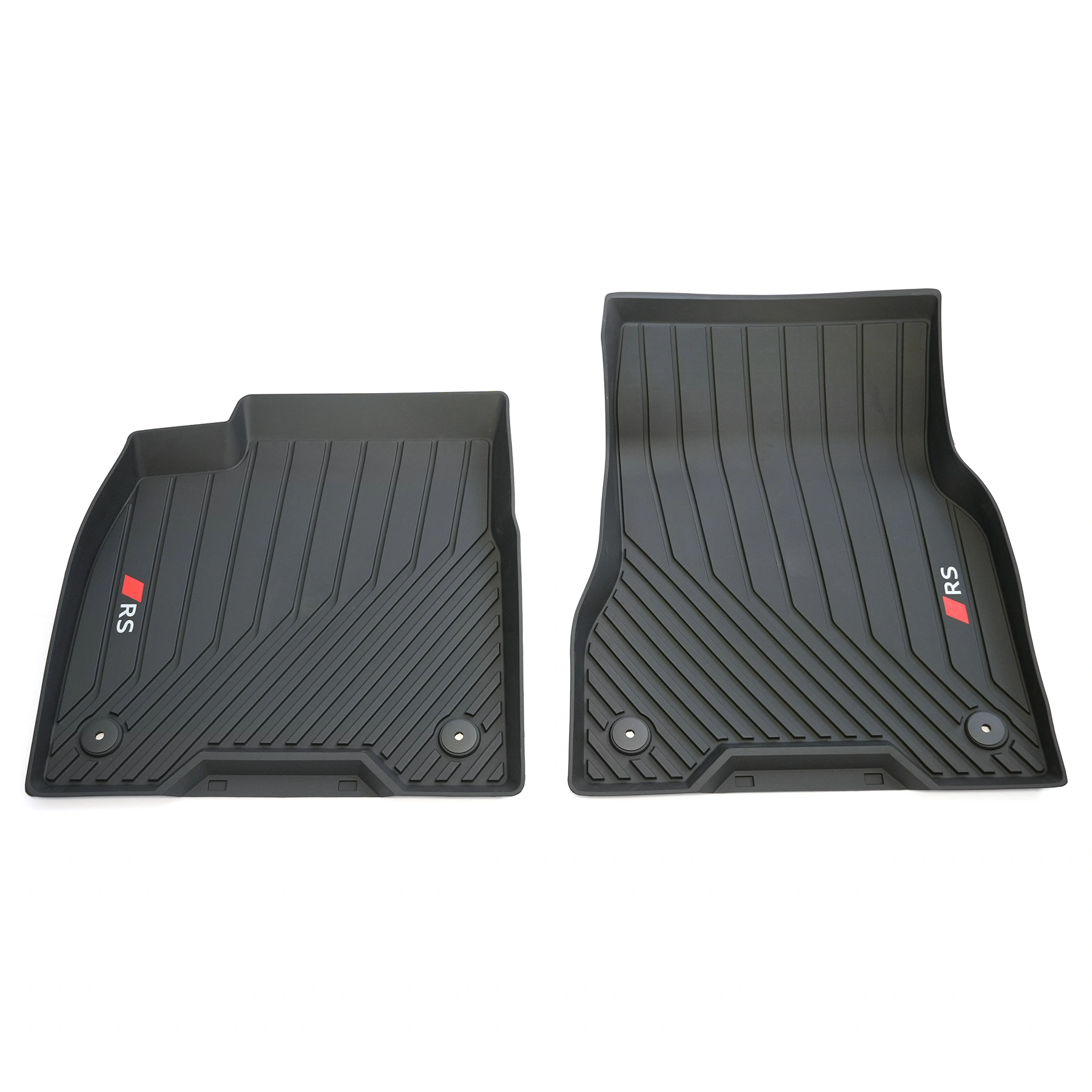 Gulvmatter Audi Q6 e-tron RS 2023 -> │ Allværsmatter foran Genuine® RS All Weather Floor Mats - sett 2 stk. Image 1