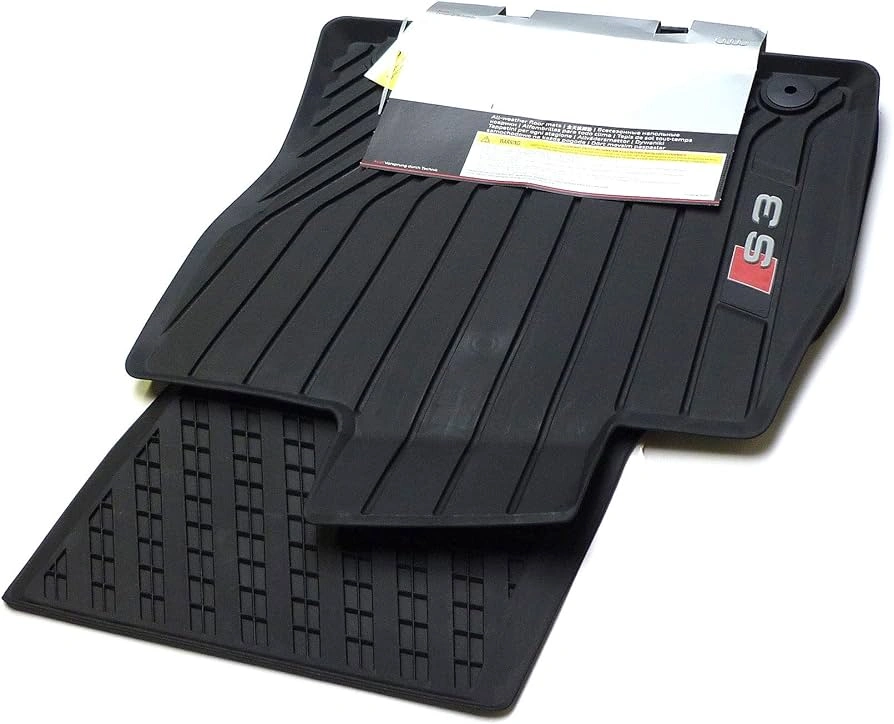 Gulvmatter Audi S3 / A3 8V 2013 - 2020 │ 1. seterad - Allværsmatter Genuine® Sport Floor Liners - sett 2 stk. – bilde 5