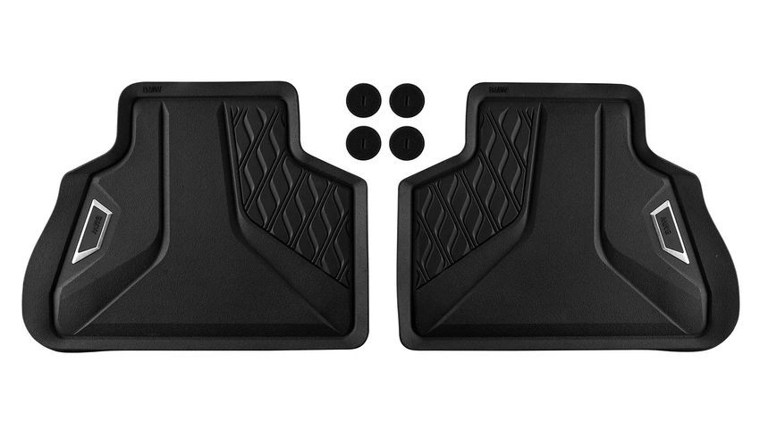 Gulvmatter bak BMW X6 (G06) 2019 -> │ Allværsmatter Genuine® Floor Liners - sett 2 stk. – bilde 5