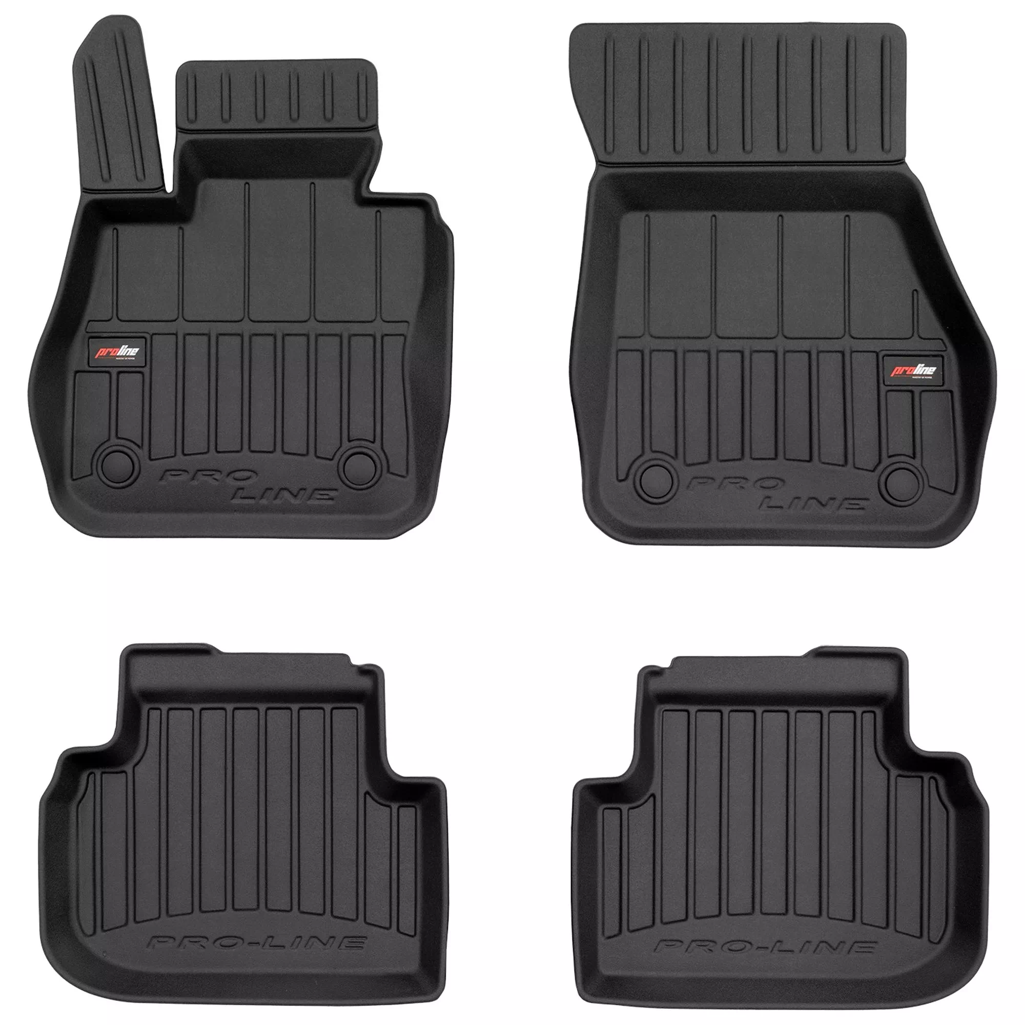 Gulvmatter BMW 1 (F40) 2019 - 2024 / BMW 1 (F70) 2024 -> │ Allværsmatter Pro-Line 3D Rubber Car Mats