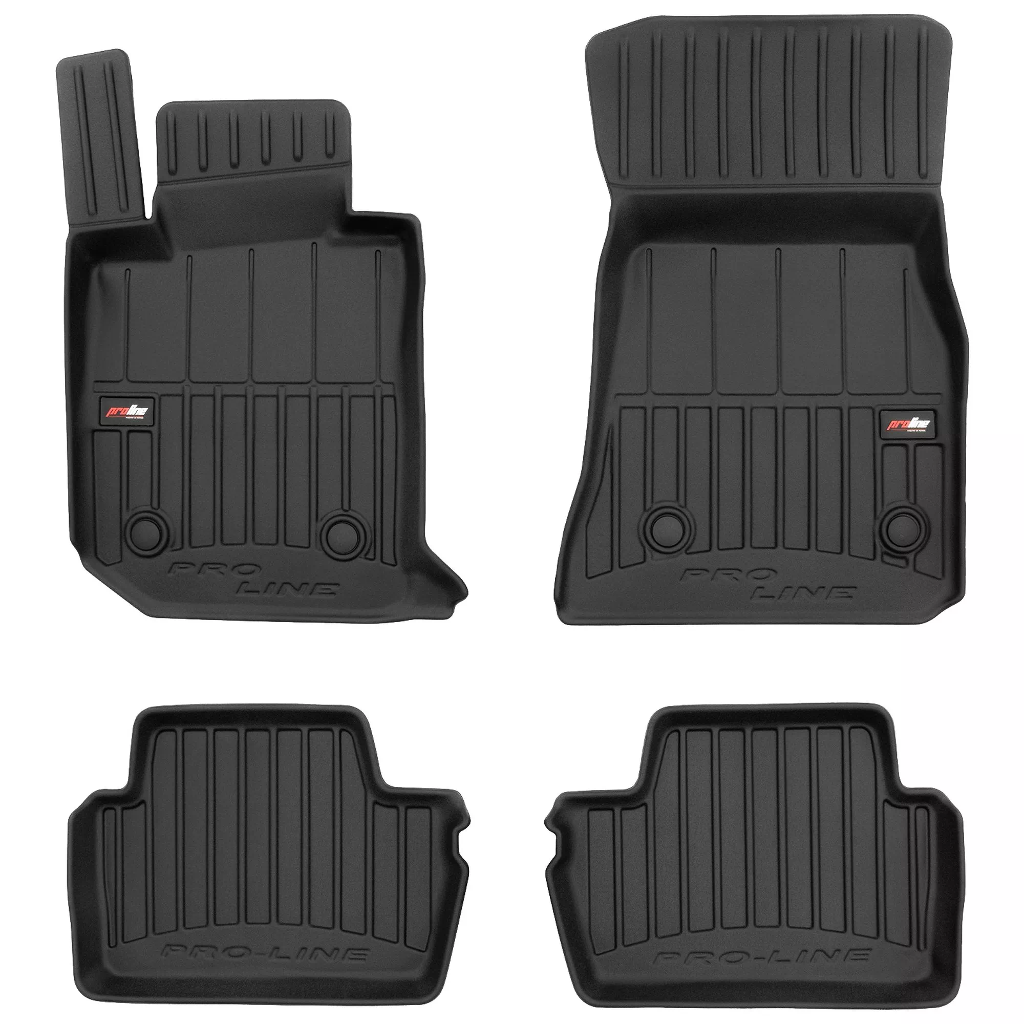 Gulvmatter BMW 2 Coupe (G42) 2021 -> │ Premium ProLine 3D Floor Liner