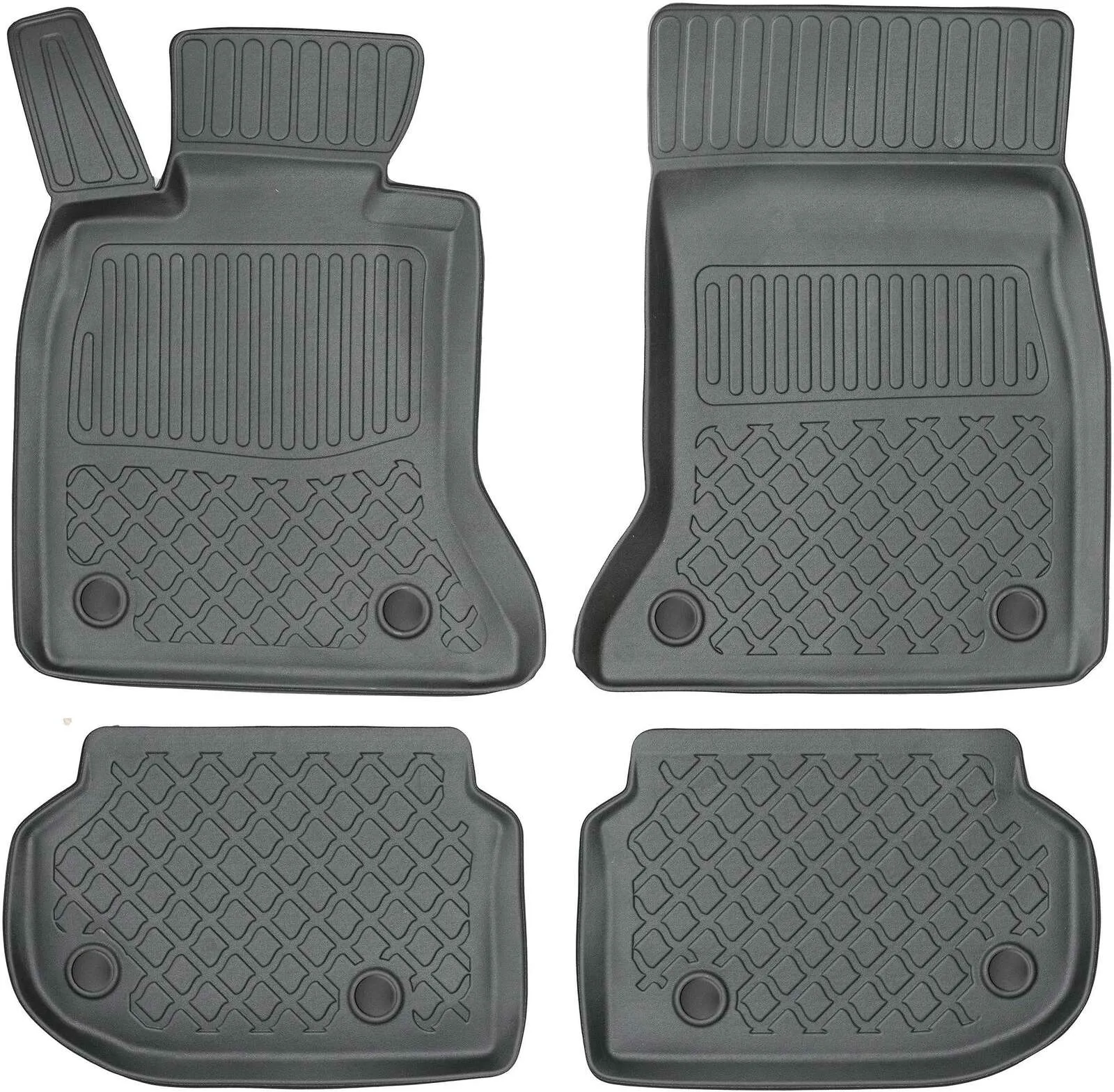 Gulvmatter BMW 5 (F10/F11) 2010 - 2013 │ pre-facelift / uten xDrive – bilde 3