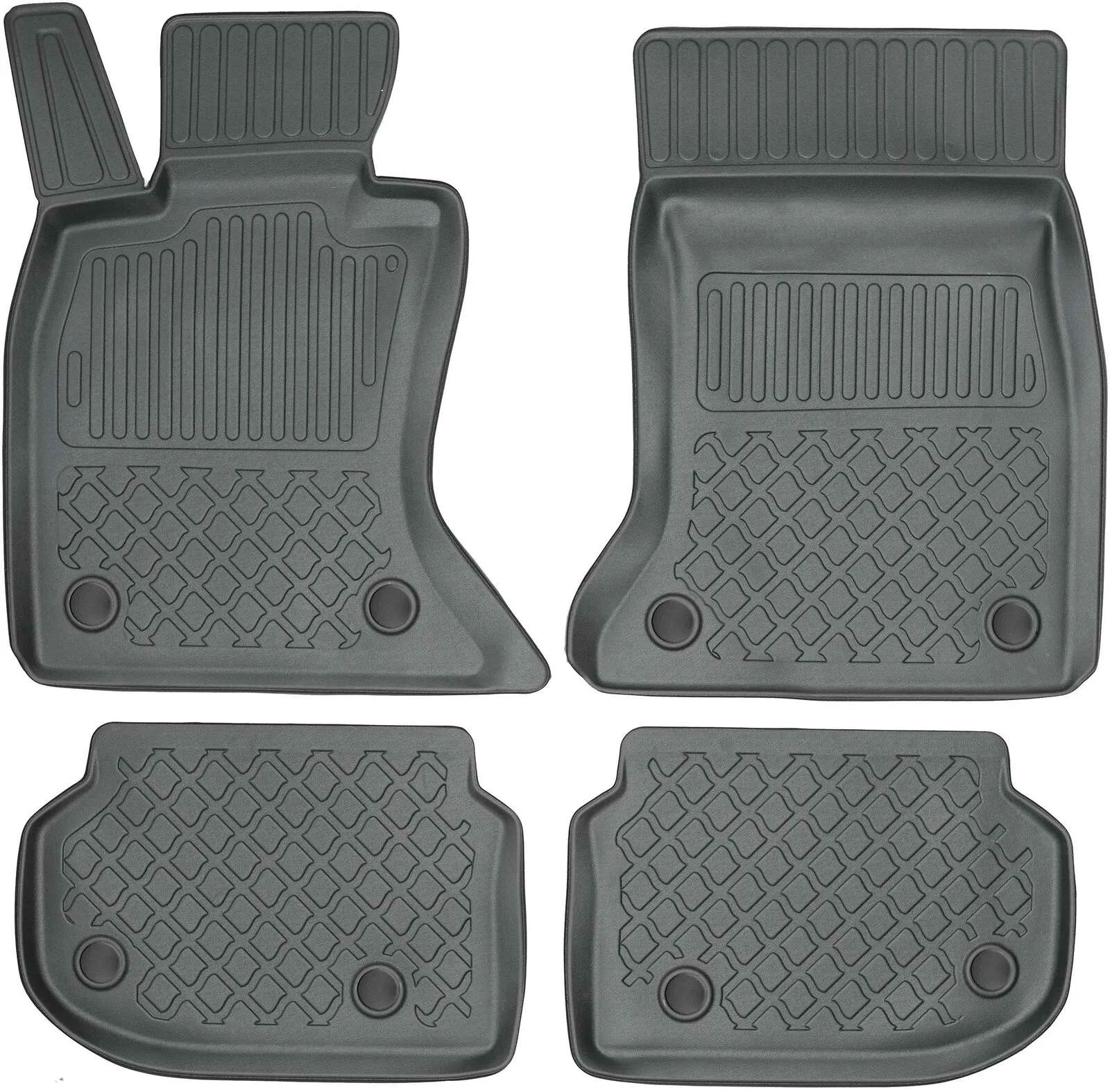 Gulvmatter BMW 5 (F10/F11) 2010 - 2013 │ pre-facelift / xDrive – bilde 3