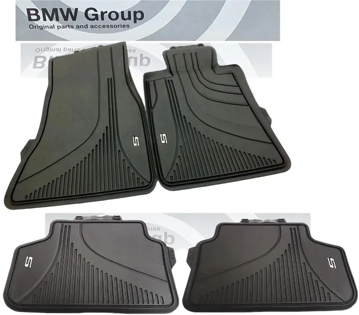 Gulvmatter BMW 5 (G30/G31) 2017 - 2023 │ Genuine All-Wheater Floor Mats Image 1