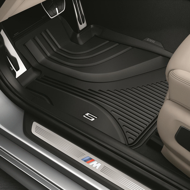 Gulvmatter BMW 5 (G30/G31) 2017 - 2023 │ Genuine All-Wheater Floor Mats Image 8