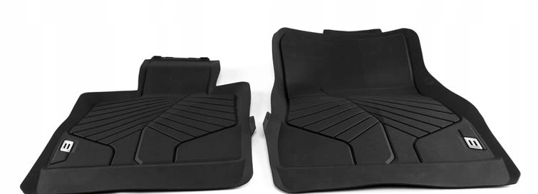 Gulvmatter BMW 8 (G14) Cabriolet /  BMW 8 (G15) Coupe /  BMW 8 Gran Coupe (G16) 2018 -> │ foran - Allværsmatter Genuine® Floor Liners - sett 2 stk. – bilde 2