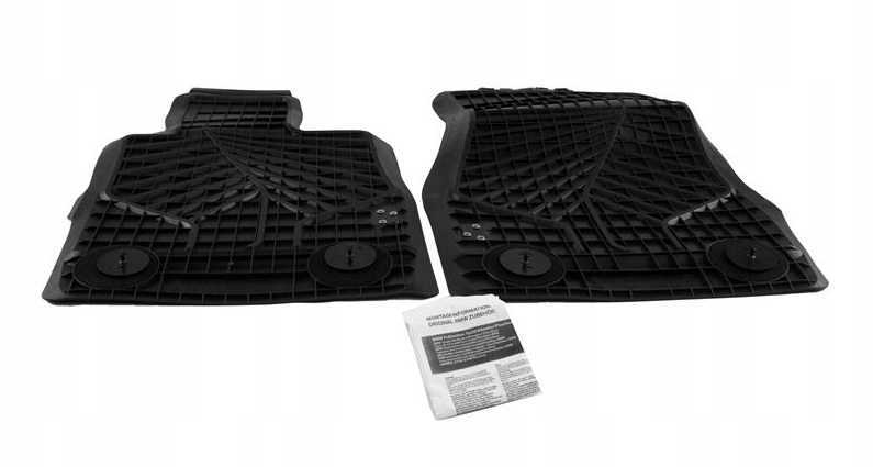 Gulvmatter BMW 8 (G14) Cabriolet /  BMW 8 (G15) Coupe /  BMW 8 Gran Coupe (G16) 2018 -> │ foran - Allværsmatter Genuine® Floor Liners - sett 2 stk. – bilde 3