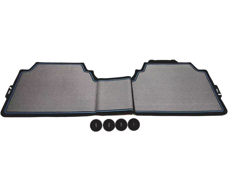 Gulvmatter BMW i3 2013 - 2022  │ bak - Genuine® Allværsmatter