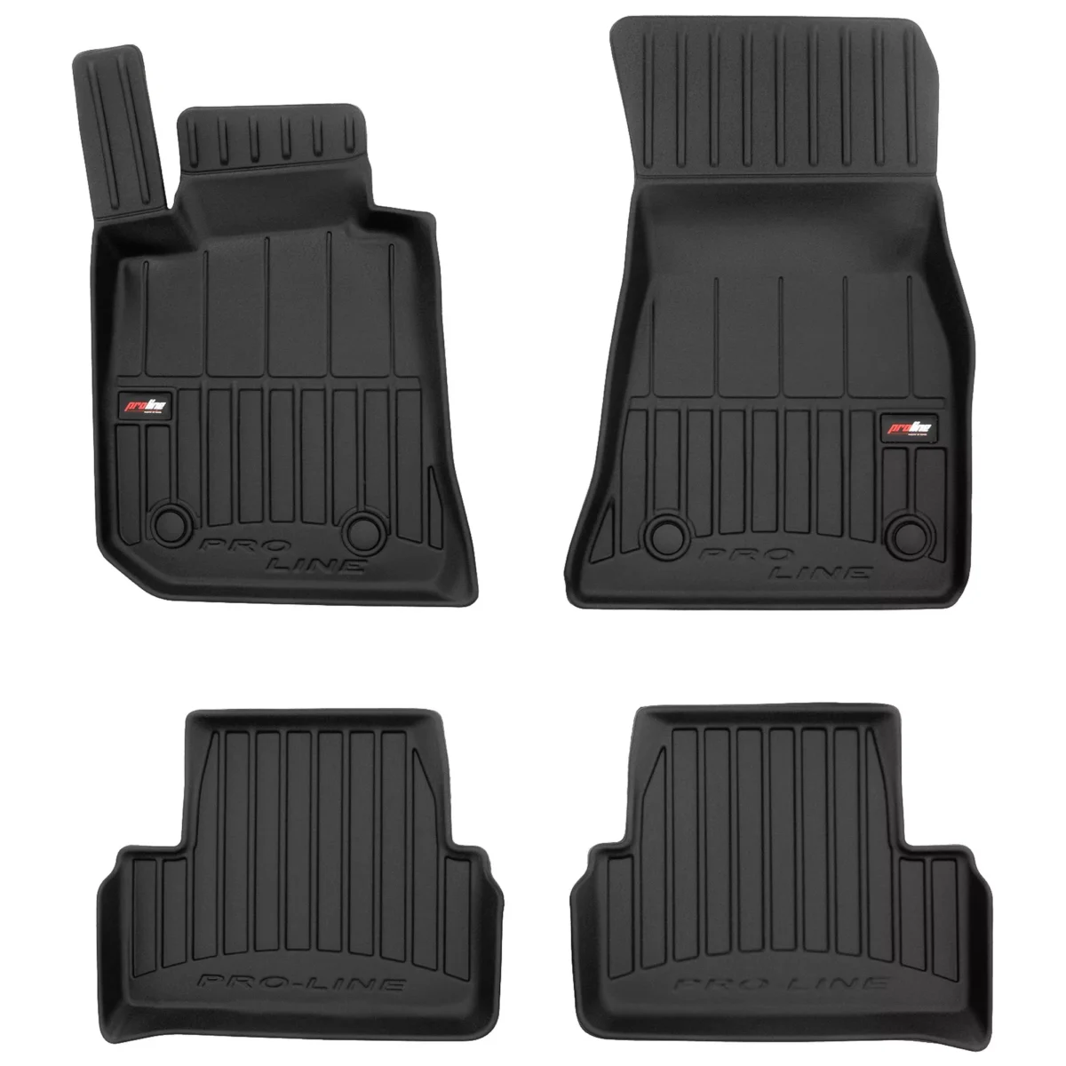 Gulvmatter BMW i4 (G26) 2021 -> │ Allværsmatter Premium ProLine 3D Floor Liner