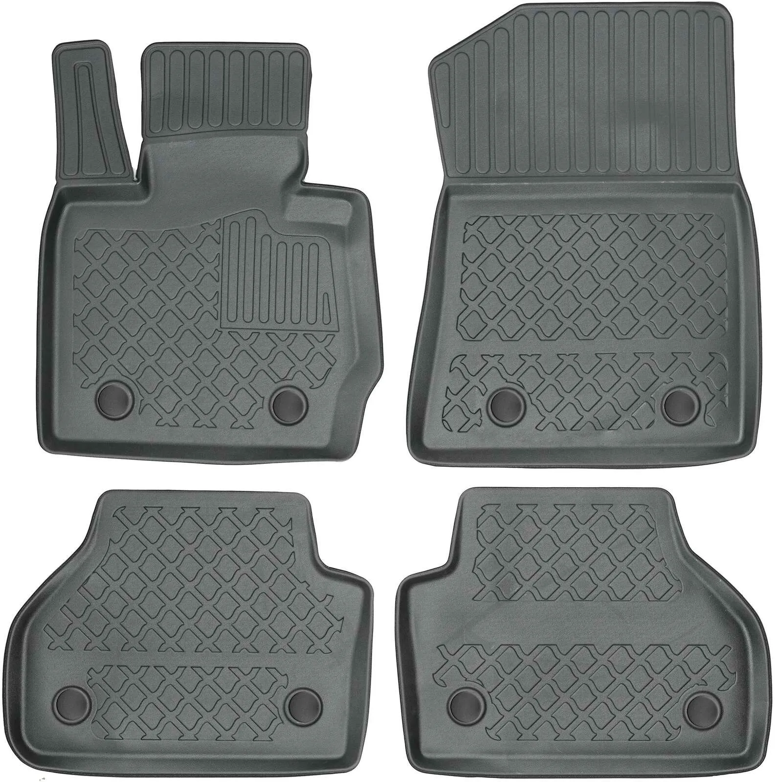 Gulvmatter BMW X3 (F25) 2010 - 2017 / BMW X4 (F26) 2014 - 2018 – bilde 3