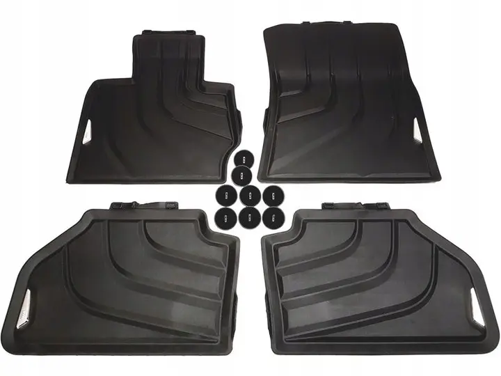 Gulvmatter BMW X3 (F25) 2010 – 2017 / BMW X4 (F26) 2014 – 2018 │ Genuine® Allværsmatter