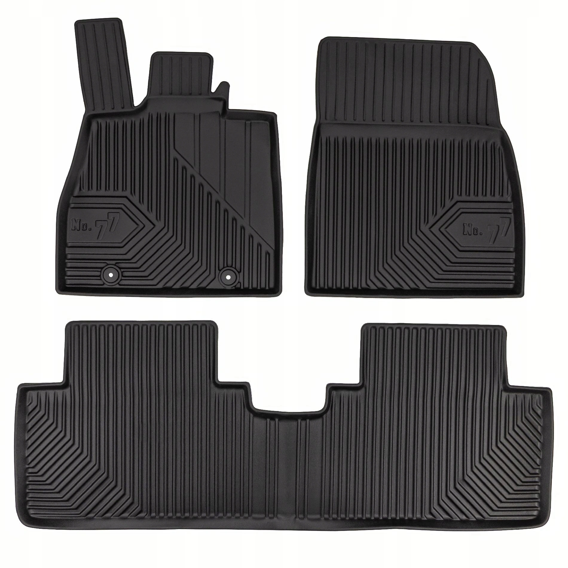 Gulvmatter BYD Seal 6 DM-i 2024 ->│ Alværsmatter No.77 Floor Liners - sett 3 stk.