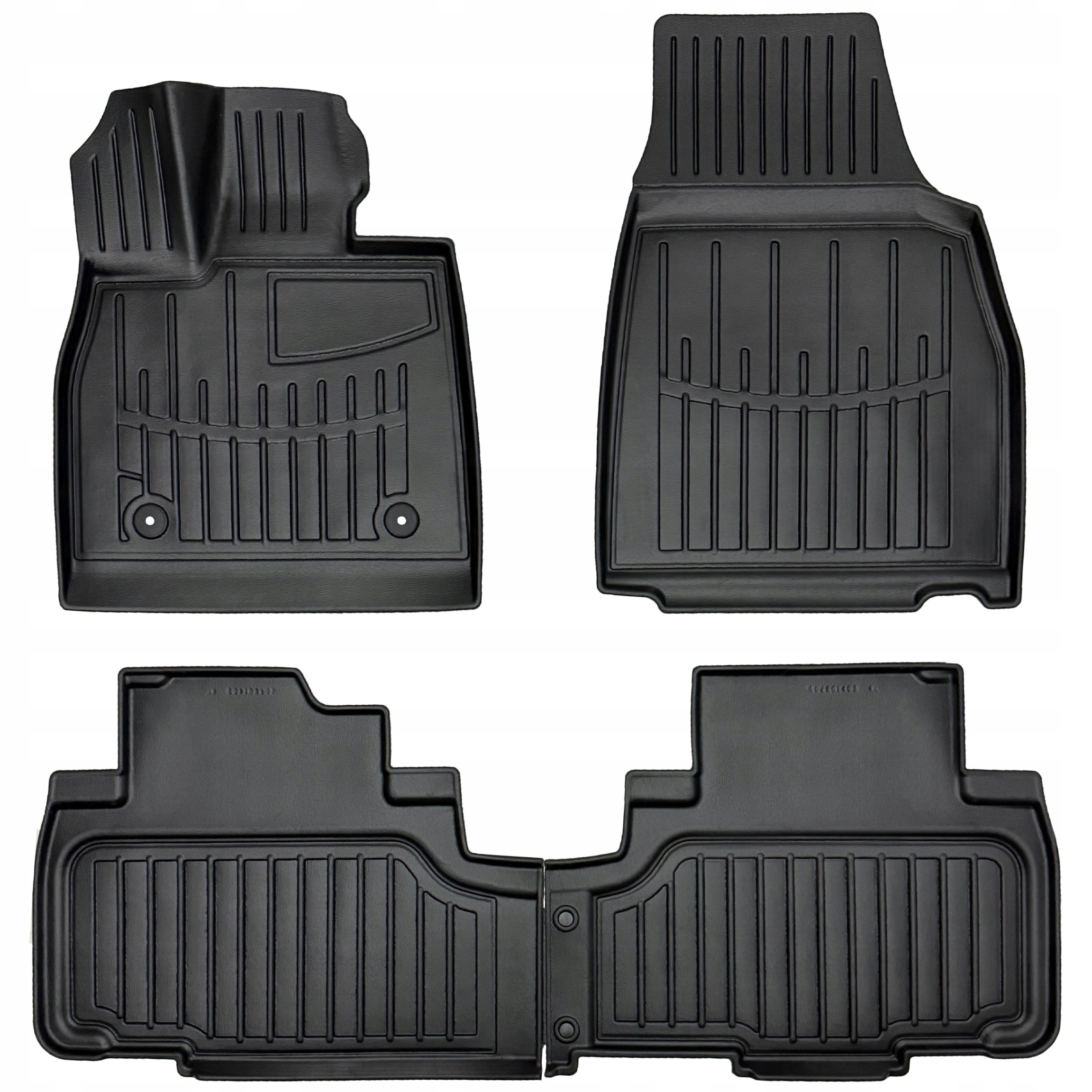 Gulvmatter BYD Tang EV 2021 -> │ 7 seter - Allværsmatter 3D Floor Liners