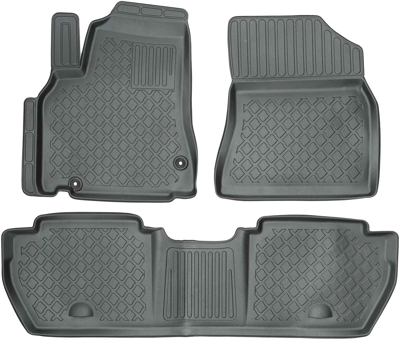 Gulvmatter Citroën Berlingo II 2008 - 2018 / Peugeot Partner II 2008 - 2018 – bilde 3