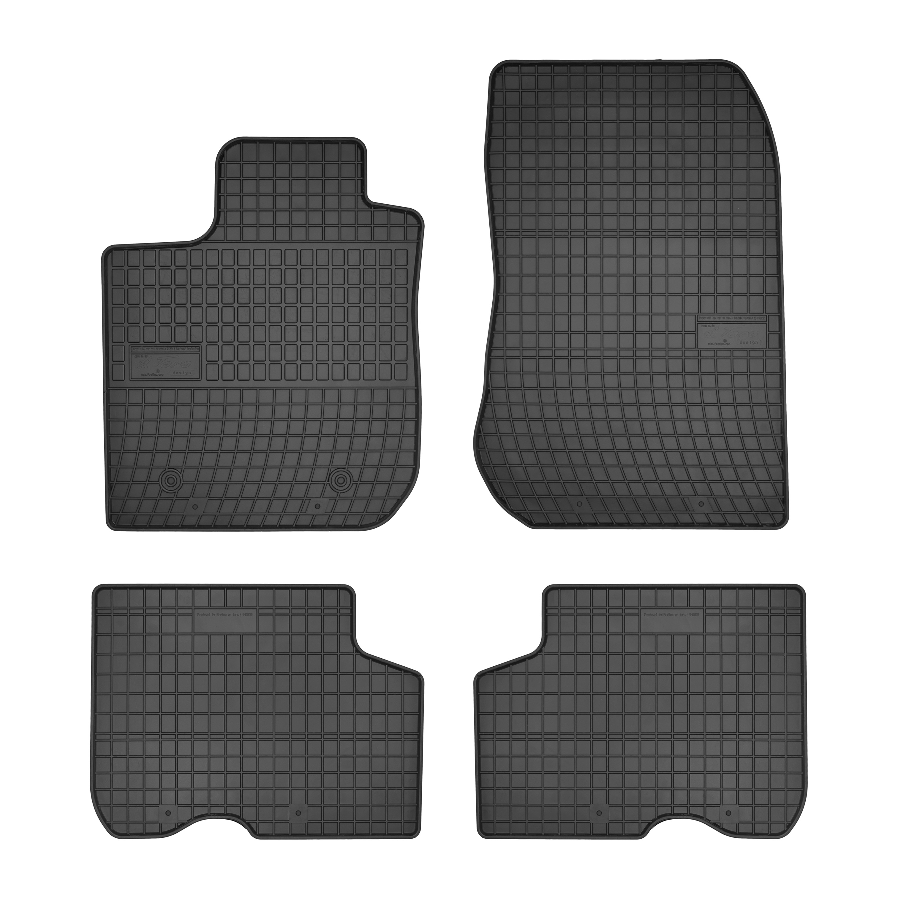 Gulvmatter Dacia Logan II 2014-