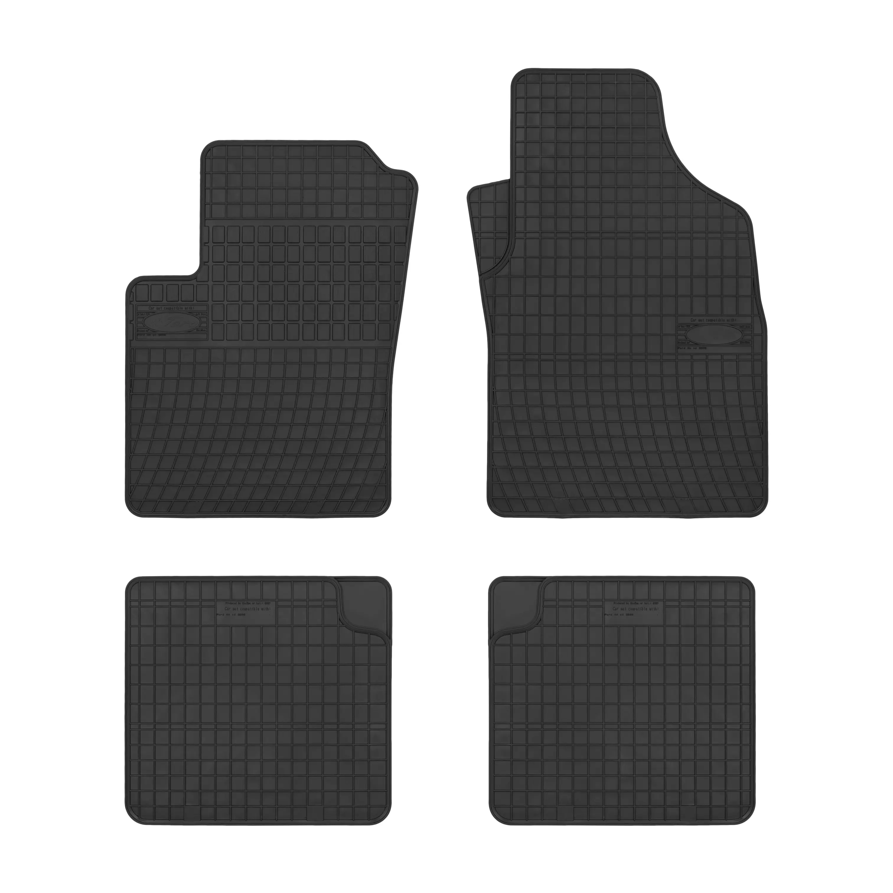 Gulvmatter Fiat 500 2007 -> / Fiat Panda II 2003 - 2011 / Ford KA II 2008 -