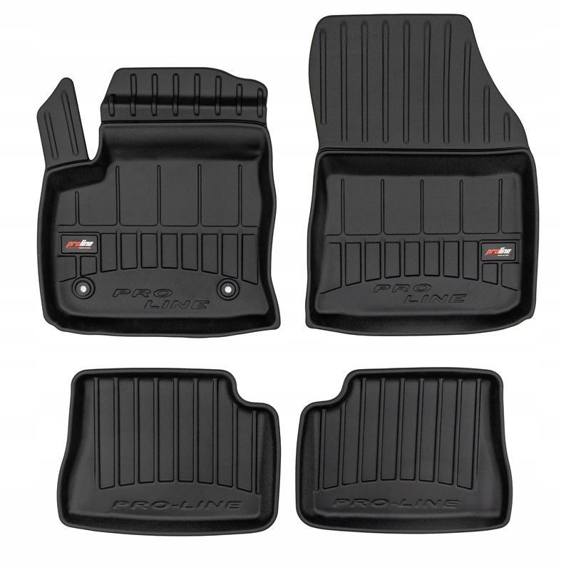Gulvmatter Fiat 600e / Jeep Avenger BEV 2023 -> / Alfa Romeo Junior Elettrica 2024 -> │ Allværsmatter Pro-Line 3D Rubber Car Mats