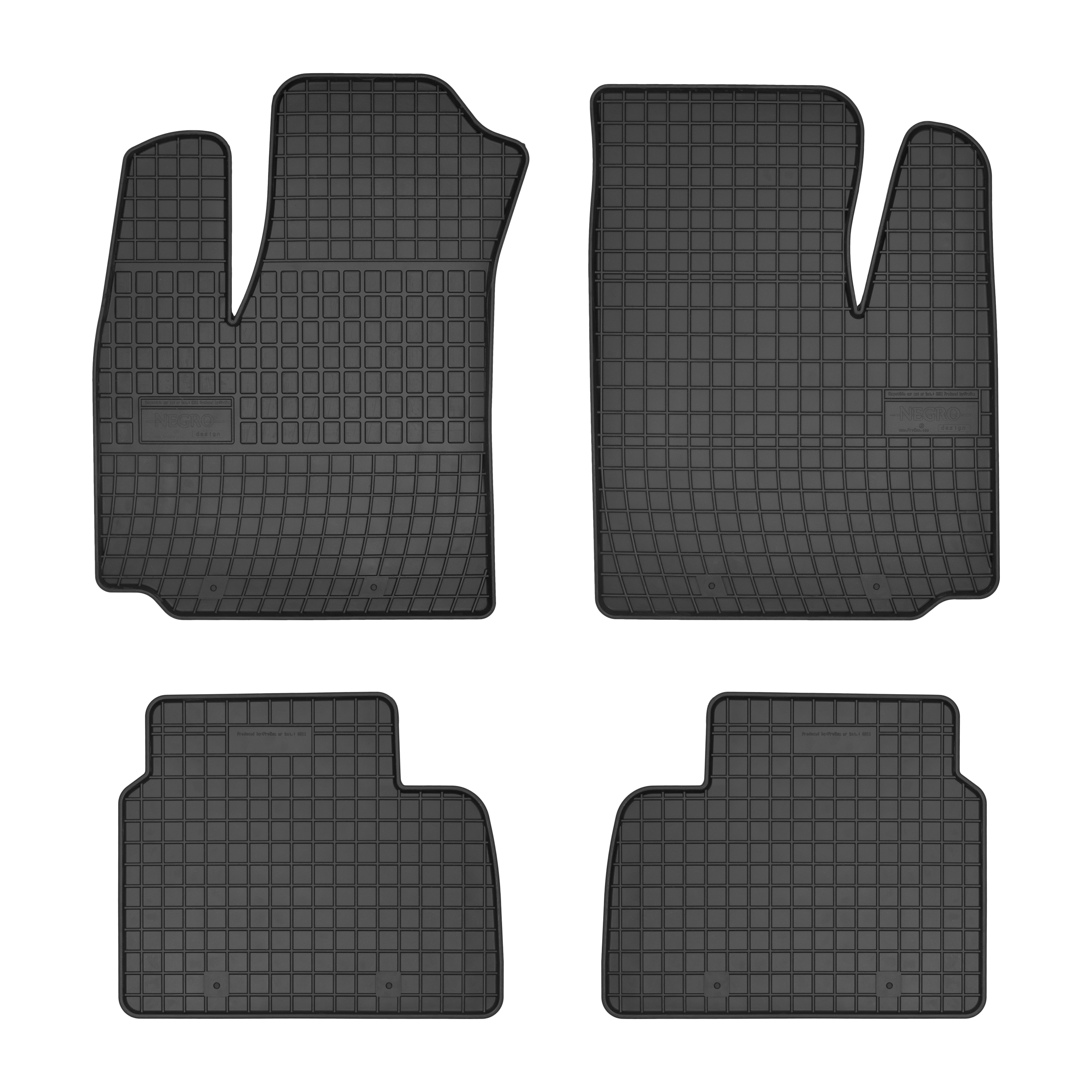 Gulvmatter Fiat Doblo I 5 persons 2001-2008