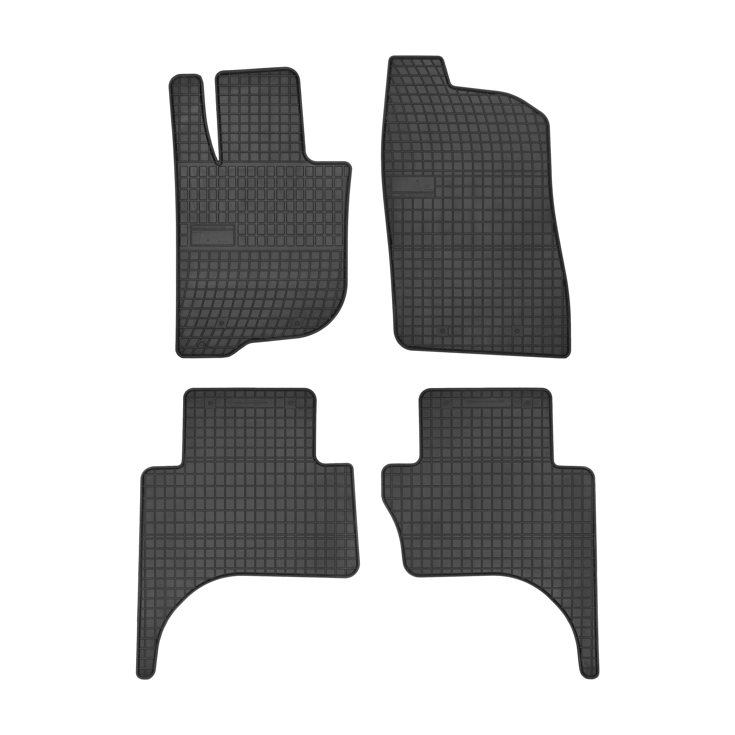 Gulvmatter Fiat Fullback double cab 2016 - 2019 / Mitsubishi L200 II 2016 -2019