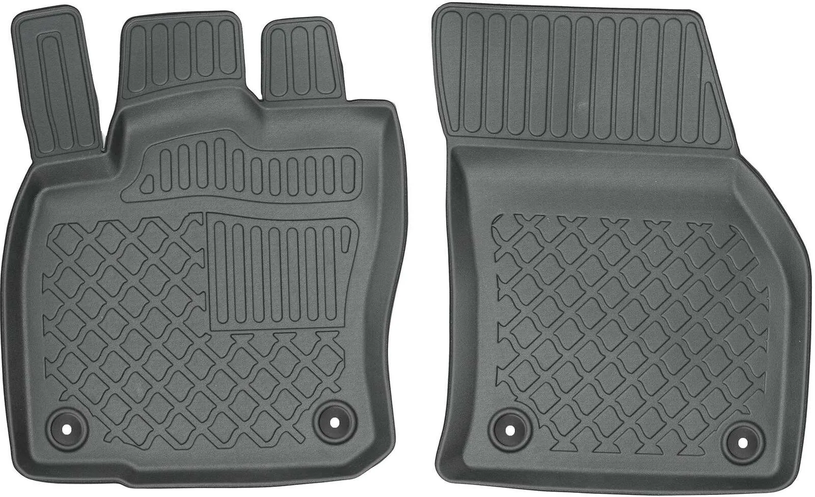Gulvmatter foran Audi Q2 GA 2016 - 2026 / VW T-Roc I 2017 - 2025 / VW Sportsvan 2014 - 2020 / Seat Ateca 2016 -> / Škoda Karoq 2017 -> – bilde 3