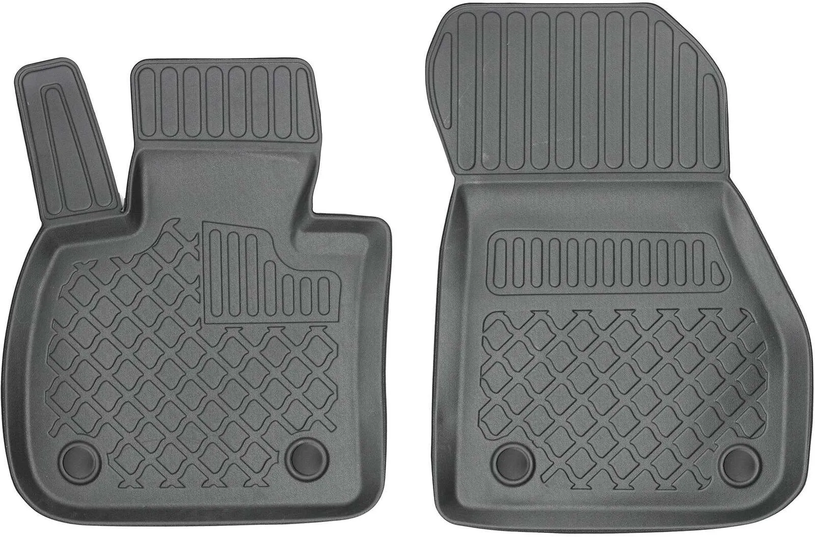 Gulvmatter foran BMW 2 Gran Tourer (F46) 2015 -> / BMW X1 (F48) 2015 -> / BMW 2 Active Tourer (F45) 2014 - 2021 – bilde 3