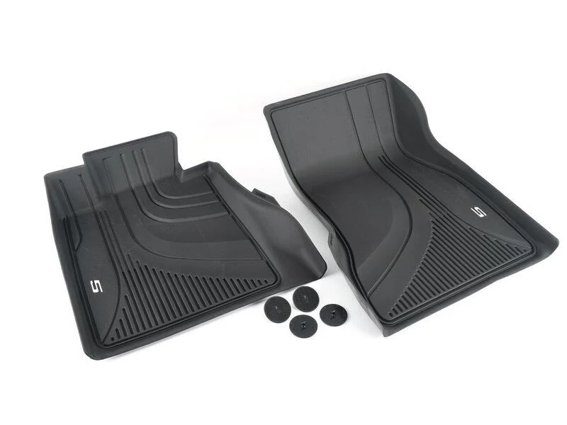 Gulvmatter foran BMW 5 (G30 / G31 / F90) 2017 - 2024 │ Allværsmatter Genuine® Floor Liners - sett 2 stk. – bilde 3