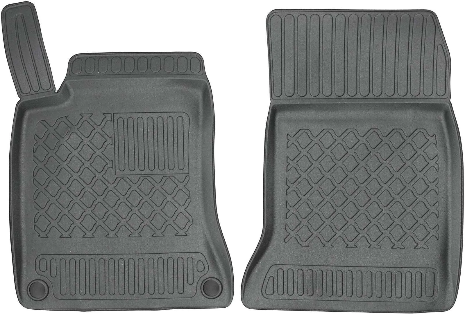 Gulvmatter foran Mercedes-Benz A (W176) 2012 - 2018 / Mercedes-Benz B (W246) 2011 - 2018 / Mercedes-Benz CLA (C117/X117) 2013 - 2019 / Mercedes-Benz GLA (X156) 2014 - 2019 – bilde 3