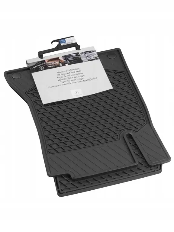Gulvmatter foran Mercedes-Benz W176 / W246 / C117 / X117 / X156 2013 - 2019