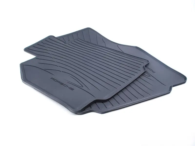 Gulvmatter foran Porsche 911 (997) / Boxster (987) / Cayman (987C) 2005 - 2012 │ Genuine® Allværsmatter - sett 2 stk.
