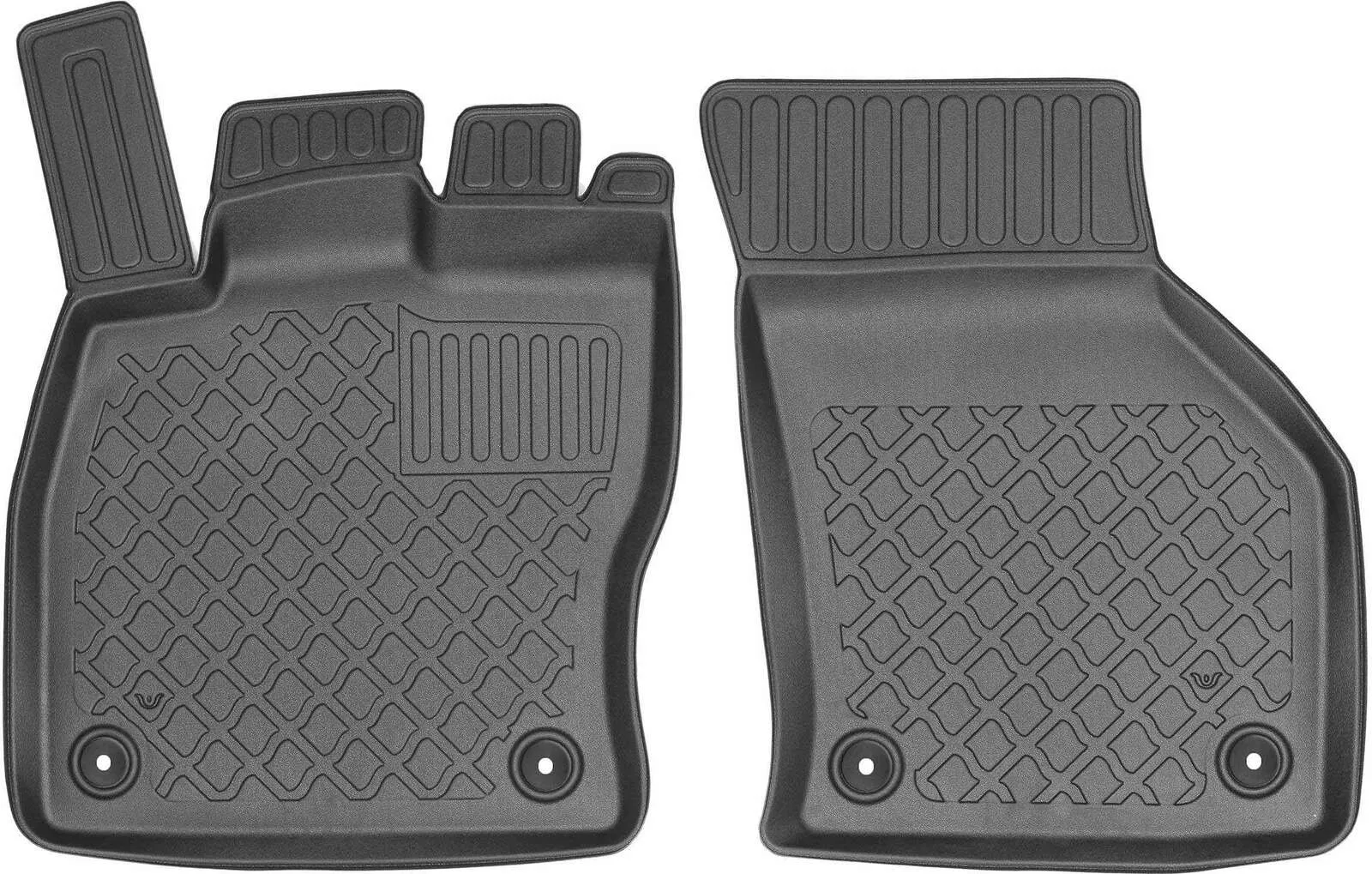 Gulvmatter foran Seat Leon IV 2020 -> / VW Golf VII / VIII 2012 -> / Seat Leon III 2013 - 2020 / Škoda Octavia III / IV 2013 -> / Cupra Leon 2020 -> │ Plug-in Hybrid – bilde 3